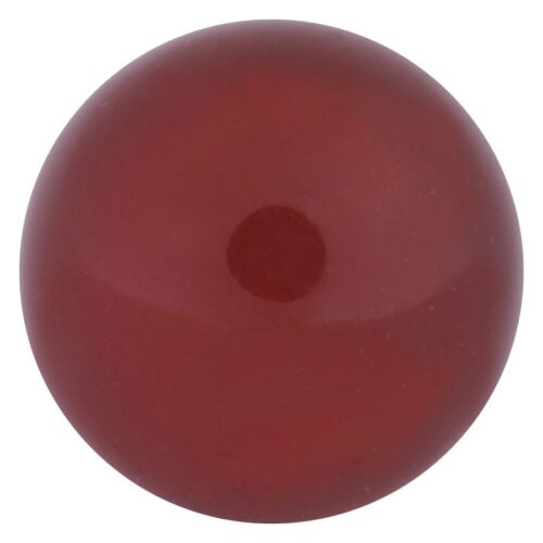 Sfera in pietra con filetto interno in titanio