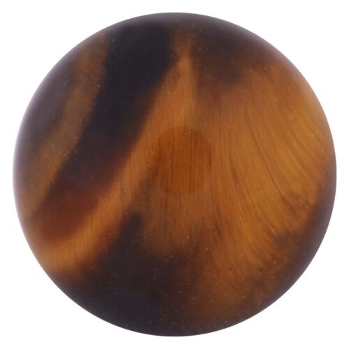 Sfera in pietra con filetto interno in titanio