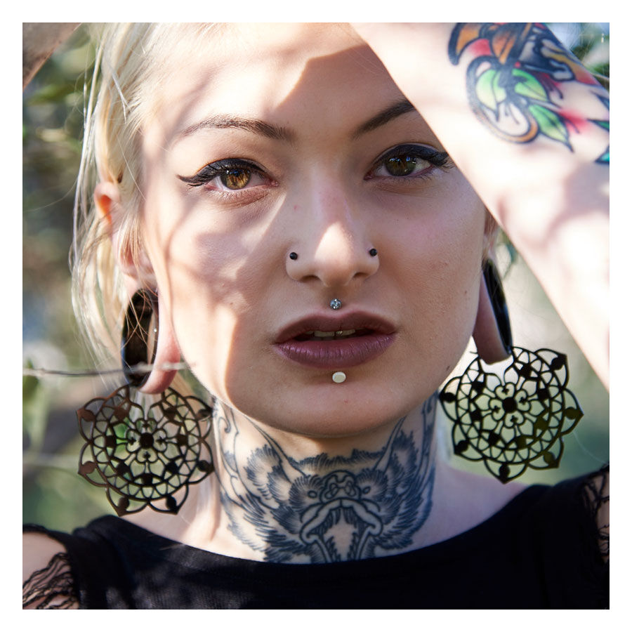 Steel Blackline® - Floral Hoop Steel Blackline® - Floral Hoop