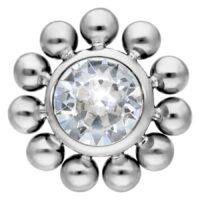 Titan Crystal Flower Attachment for Internally Threaded Titan Crystal Flower Attachment for Internally Threaded