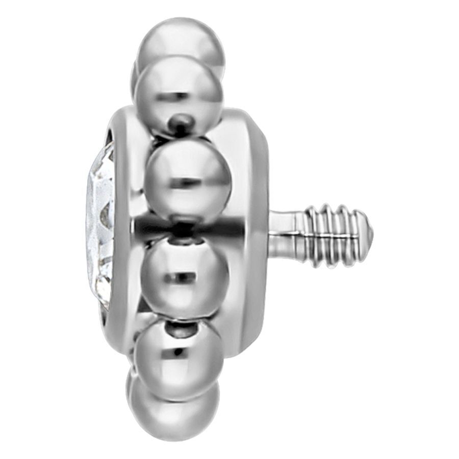 Titan Crystal Flower Attachment for Internally Threaded Titan Crystal Flower Attachment for Internally Threaded