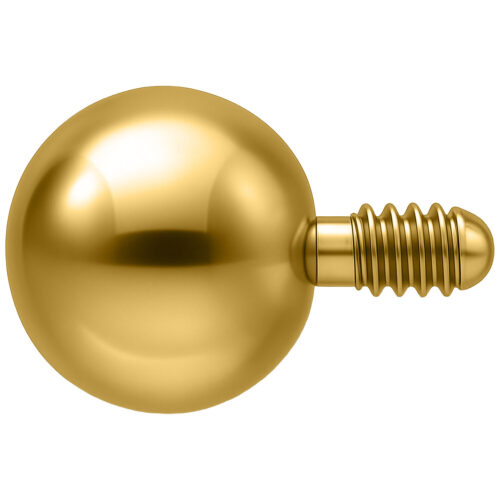 Pallina Per Labret Filettati Internamente Titanio