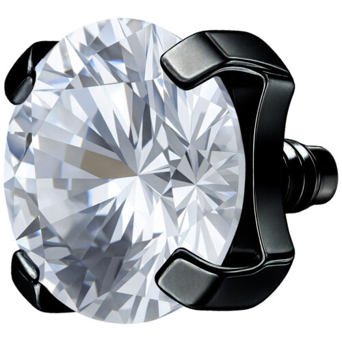 Terminale Prong Set Per Labret Filettati Internamente Titanio