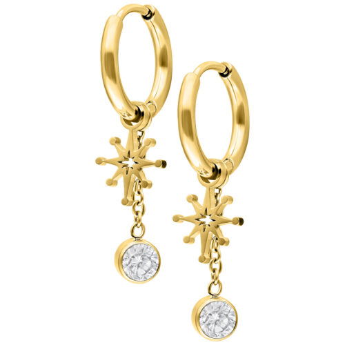Mini Shootingstar Hoops Pair - Oro
