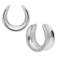 Ear Saddles Silver Ear Saddles Silver