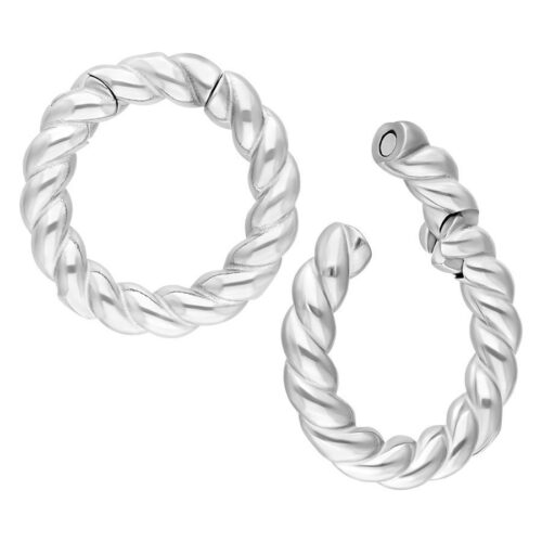 Pesi per Orecchie Twisted Acciaio