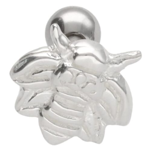 Barbell Orecchio Ape Acciaio - Argento