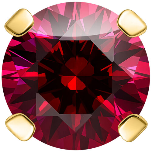 Terminale Prong Set per labret Push-Fit con Cristallo