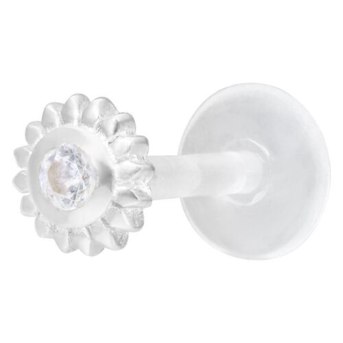 Ice Flower Push-Fit Labret