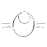 Basic Little Hoops 45 MM Basic Little Hoops 45 MM