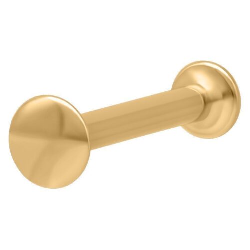 Mini Labret disco per triplo piercing in titanio