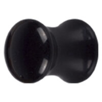 Black Acryl Flared Plug Black Acryl Flared Plug
