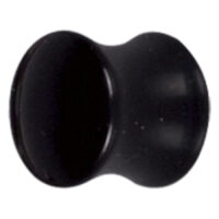 Black Acryl Flared Plug Black Acryl Flared Plug