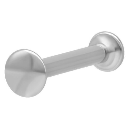 Mini Labret disco per triplo piercing in titanio