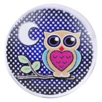 Hand Painted Printing Plug "Night Owl" Hand Painted Printing Plug "Night Owl"
