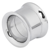 Steel Basicline® Thin-Edge Internally Threaded Flesh Tunnel Steel Basicline® Thin-Edge Internally Threaded Flesh Tunnel