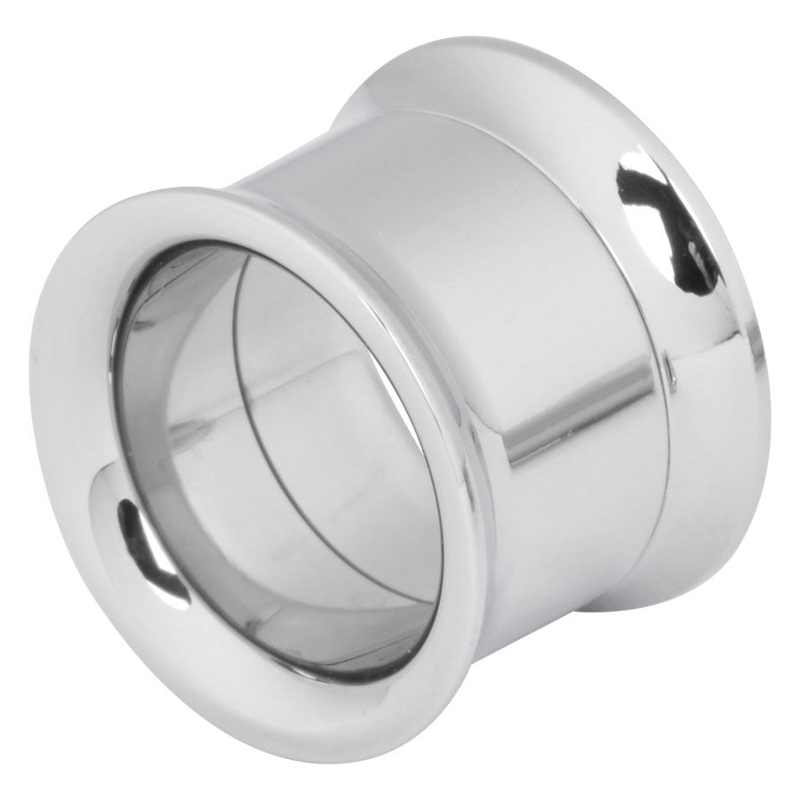 Steel Basicline® Thin-Edge Internally Threaded Flesh Tunnel Steel Basicline® Thin-Edge Internally Threaded Flesh Tunnel