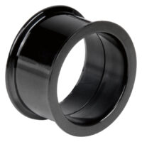 Titan Blackline® Thin-Edge Internally Threaded Flesh Tunnel Titan Blackline® Thin-Edge Internally Threaded Flesh Tunnel
