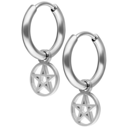 Mini Hoops Mini Pentagramma Pendente
