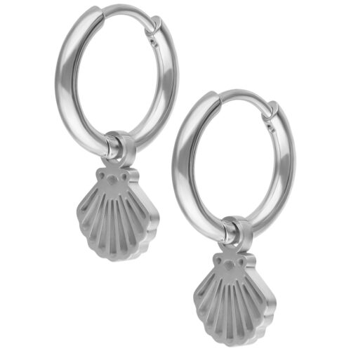 Mini Hoops Conchiglia Pendente