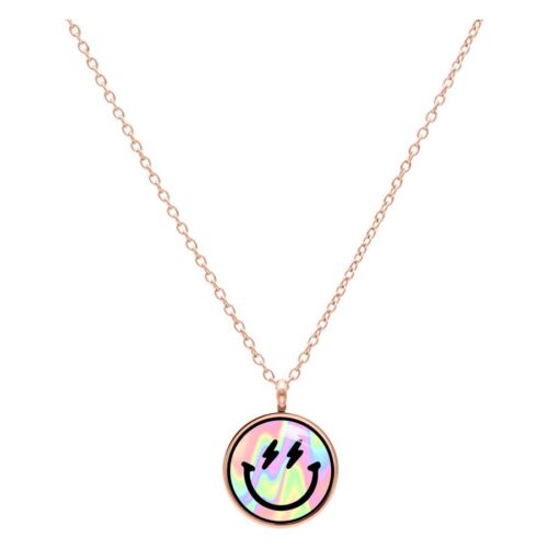 Collana Smile - Oro rosa