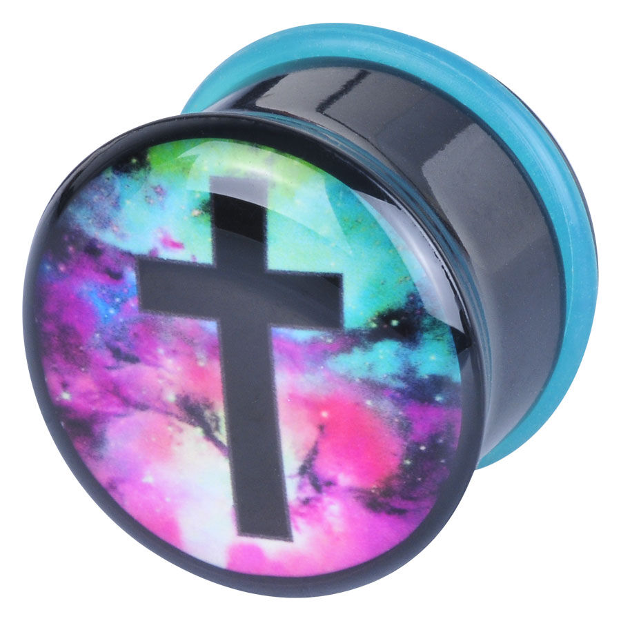 Acrylic New Logo Plug Galaxy Cross Acrylic New Logo Plug Galaxy Cross