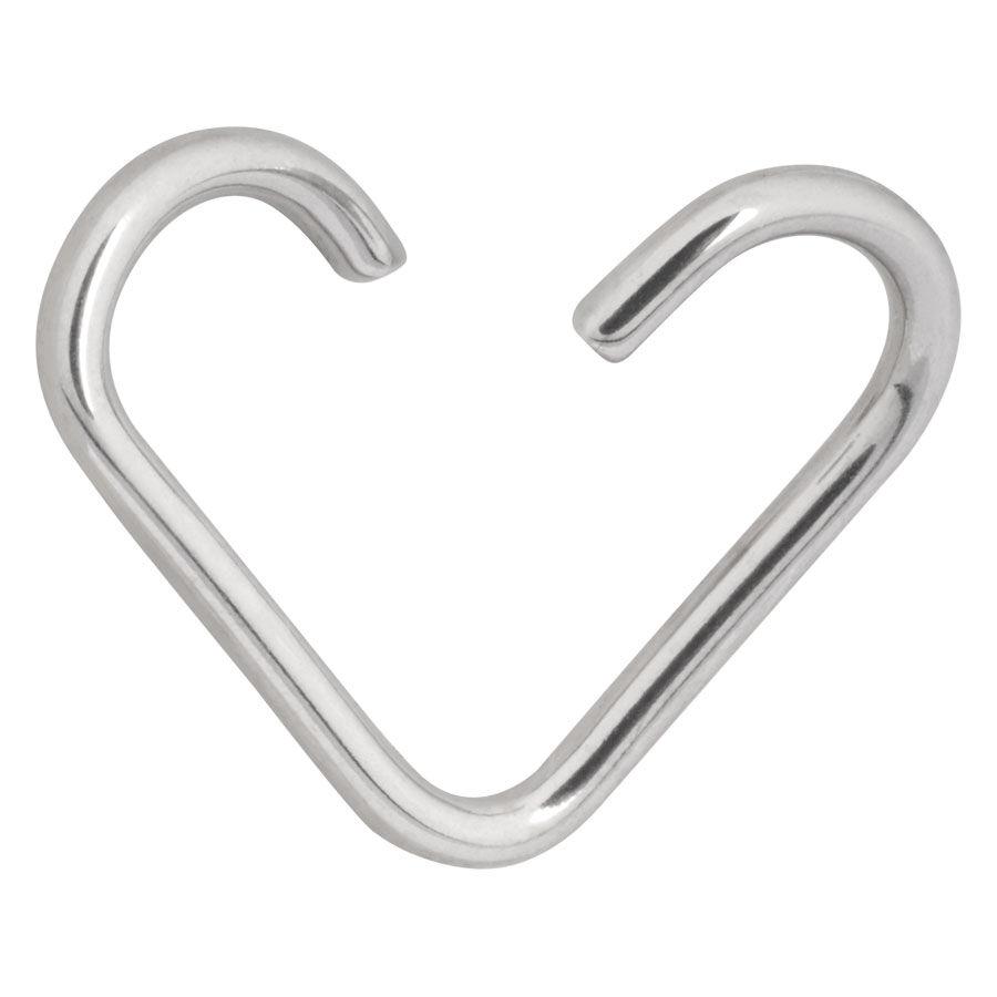 Steel Basicline® Continuous Ring Heart Steel Basicline® Continuous Ring Heart