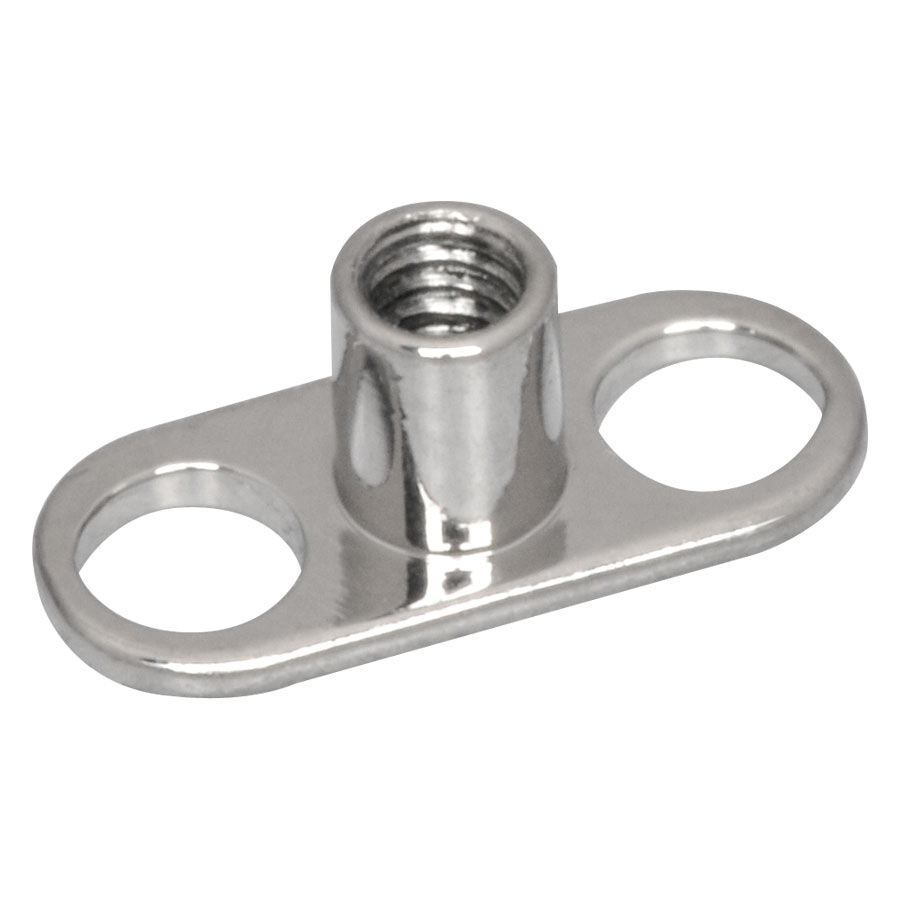 Titan Highline® - 2mm distance 2 holes center post without disc Titan Highline® - 2mm distance 2 holes center post without disc