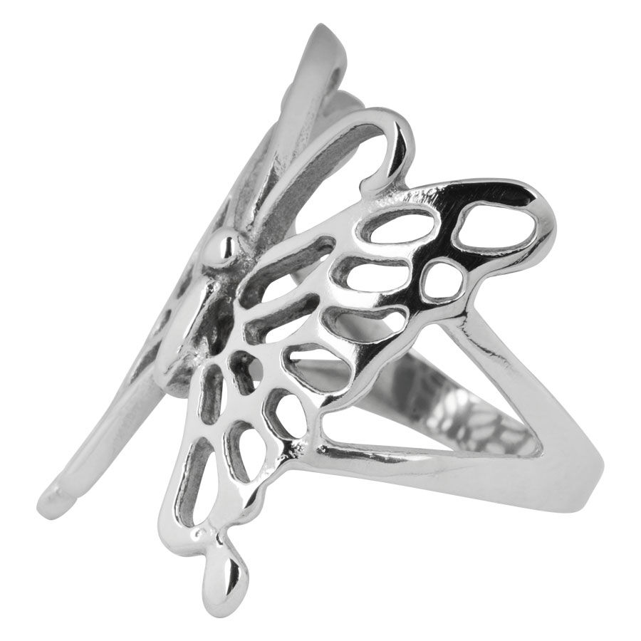Steel Basicline® Butterfly Ring Steel Basicline® Butterfly Ring