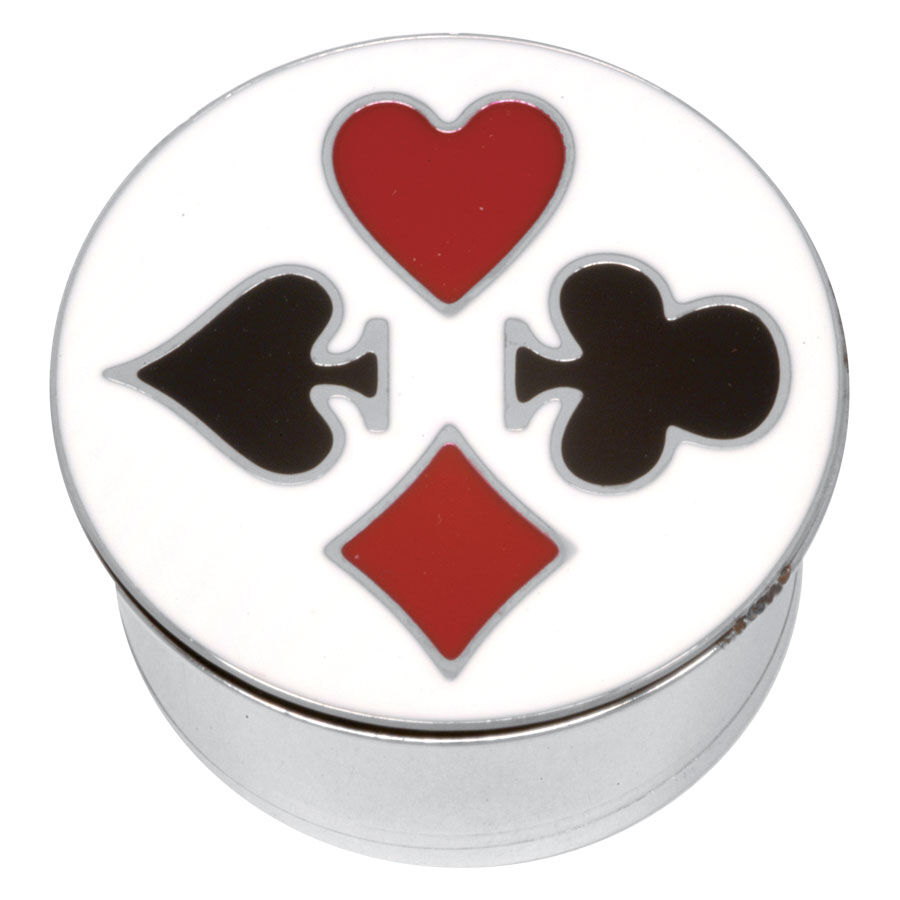 Steel Basicline® Single Flared Impression Plug "Suit on White" Steel Basicline® Single Flared Impression Plug "Suit on White"