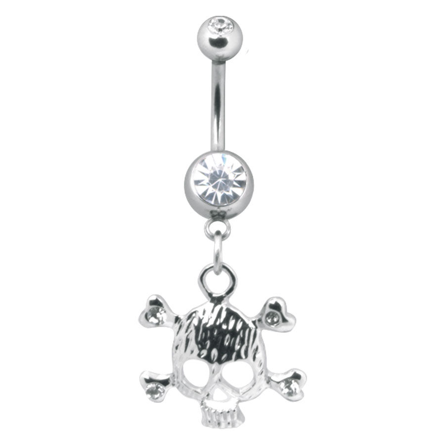 Jewelled Hanging Skull