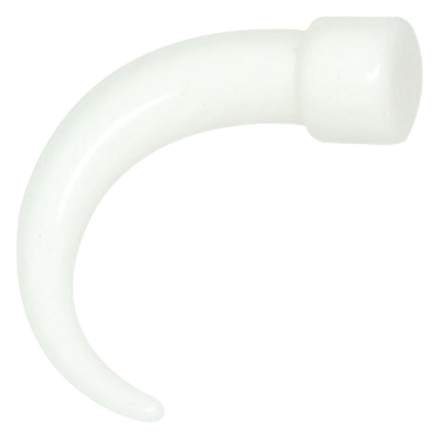 White Acrylic Claw White Acrylic Claw