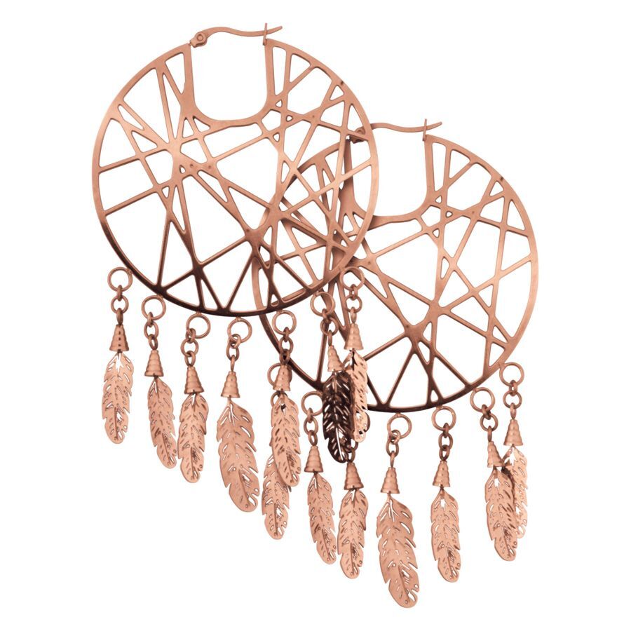 Dreamcatcher Hoops
