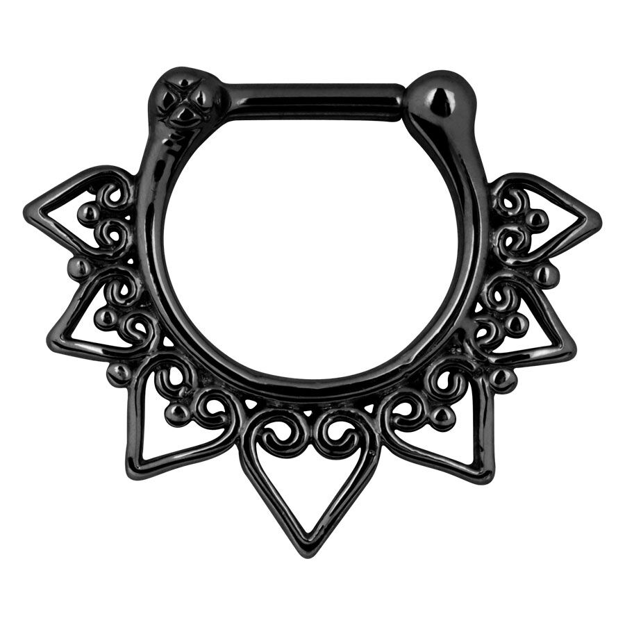 Steel Blackline® - Peak Septum black