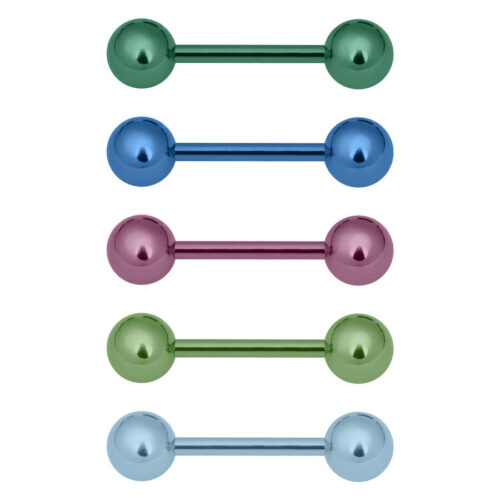 Micro Barbell anodizzato in titanio