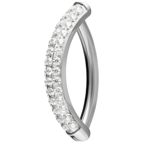 Multi Jewelled Belly Arch Clicker