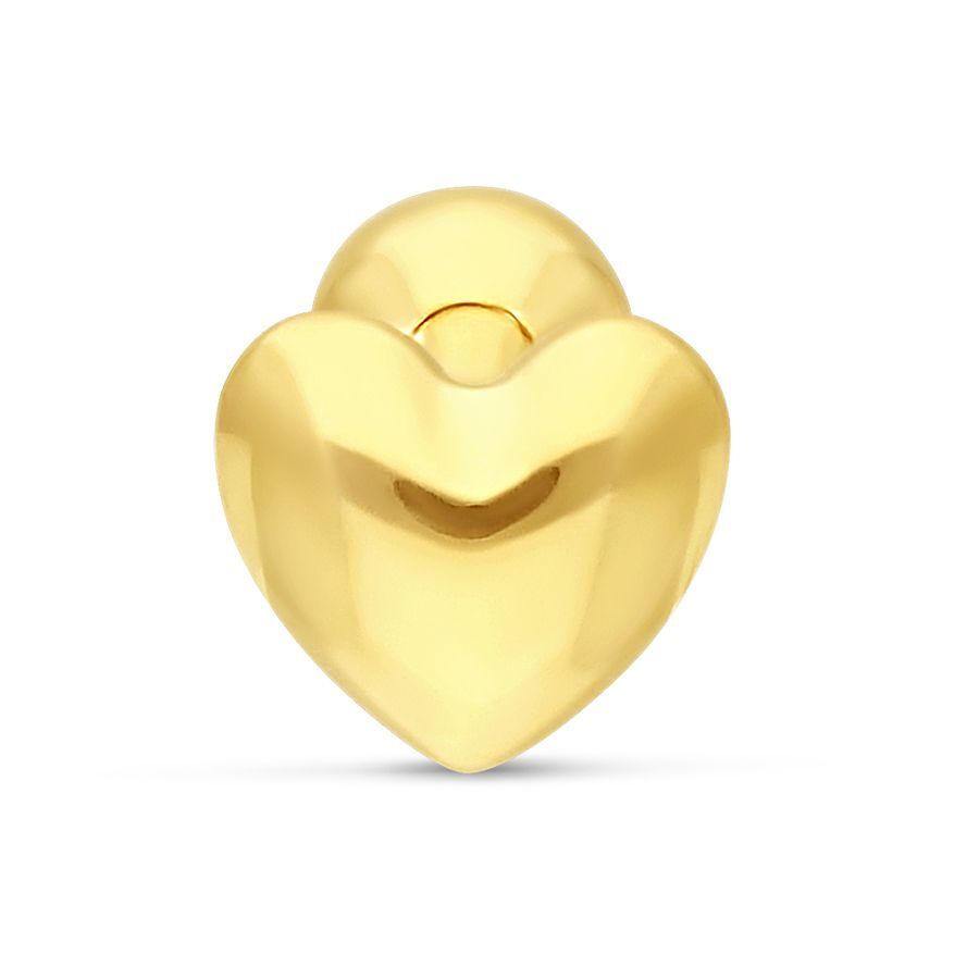 18k Earbarbell Heart 18k Earbarbell Heart