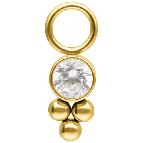 Crystal Cluster Pendant - Oro