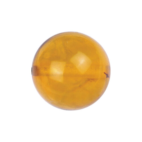 Sfera Clip-In Amber in pietra fossile