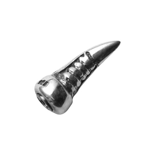 Terminale Bio Mechanical in argento per filetto esterno