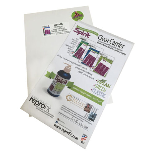 Carrier Sheet trasparente A4