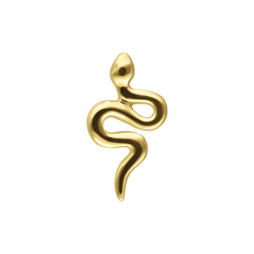 Terminale Push-Fit Snake in Oro 14K