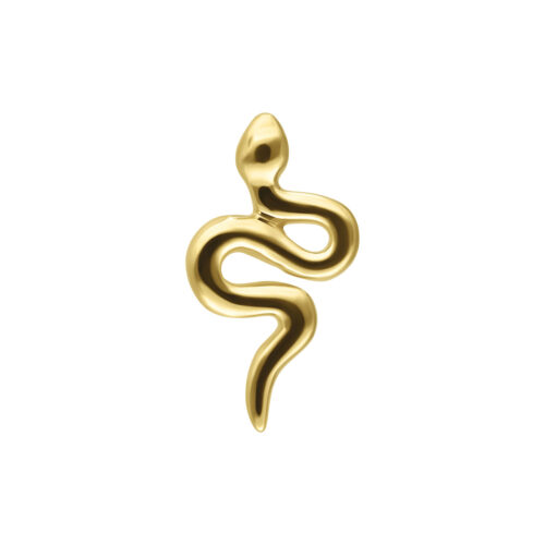 Terminale Perfect Fit Serpente in Oro 14K