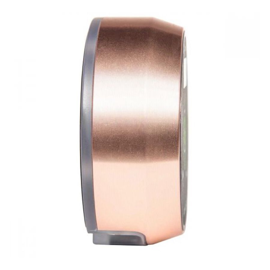 Critical Atomxr Alimentatore Oro Rosa Vista laterale dell'alimentatore Critical Atomxr in oro rosa su sfondo bianco