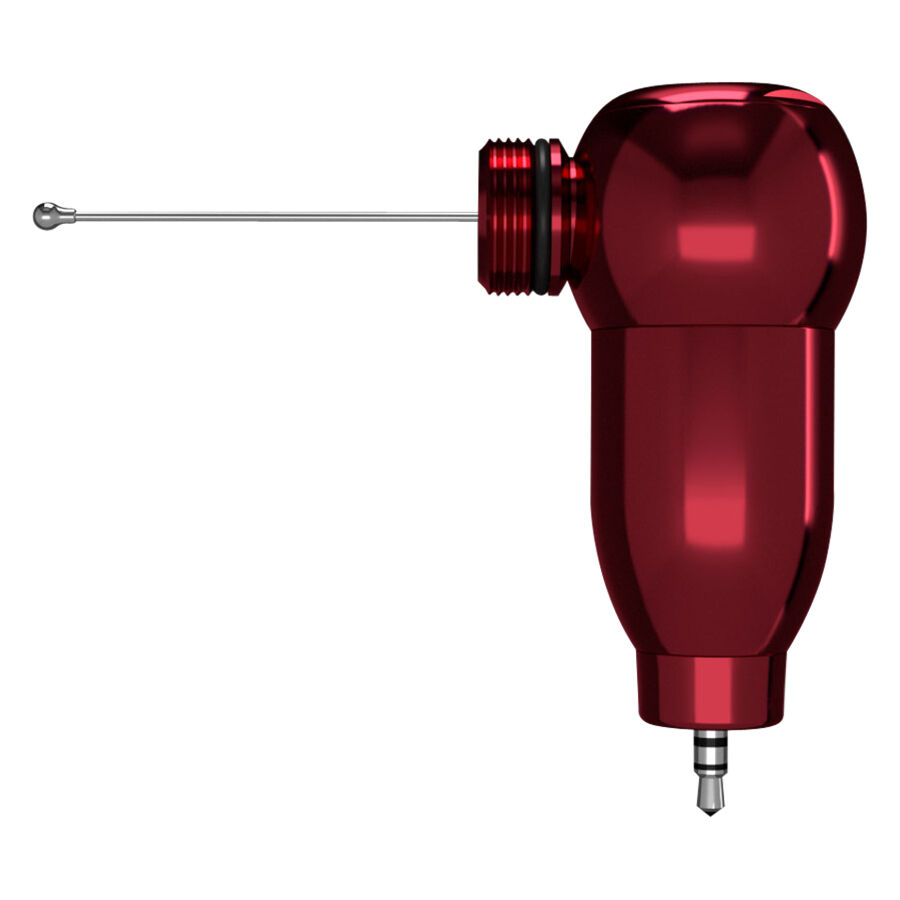 Macchina per tatuaggi HAWK Thunder rossa su sfondo bianco