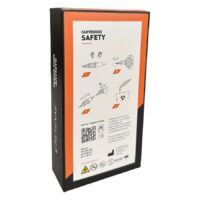 Cheyenne Liner Safety Aghi 20 Pz Confezione Confezione degli aghi Cheyenne Liner Safety con design arancione e bianco e avvertenze di sicurezza