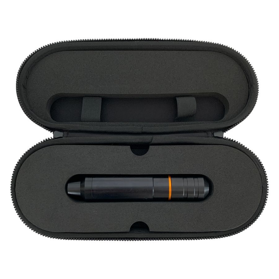 HAWK PEN Unio nero in astuccio da trasporto HAWK PEN Unio nero con accento arancione in astuccio da trasporto nero