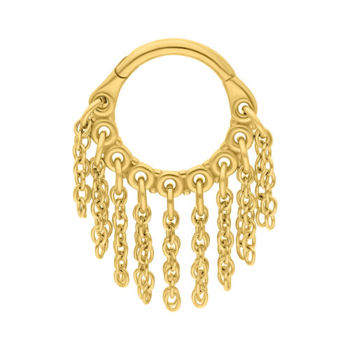 Anello clicker little chains - Oro