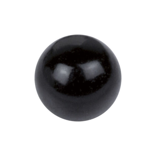 Sfera in acrilico nero per filetto esterno