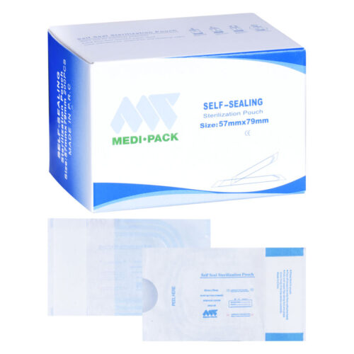 Sacchetti sterilizzazione 57 mm x 79 mm